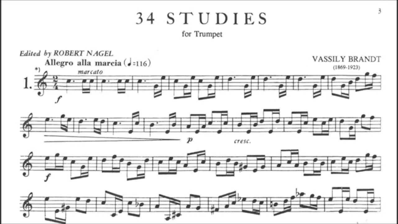 brandt trumpet etudes pdf free
